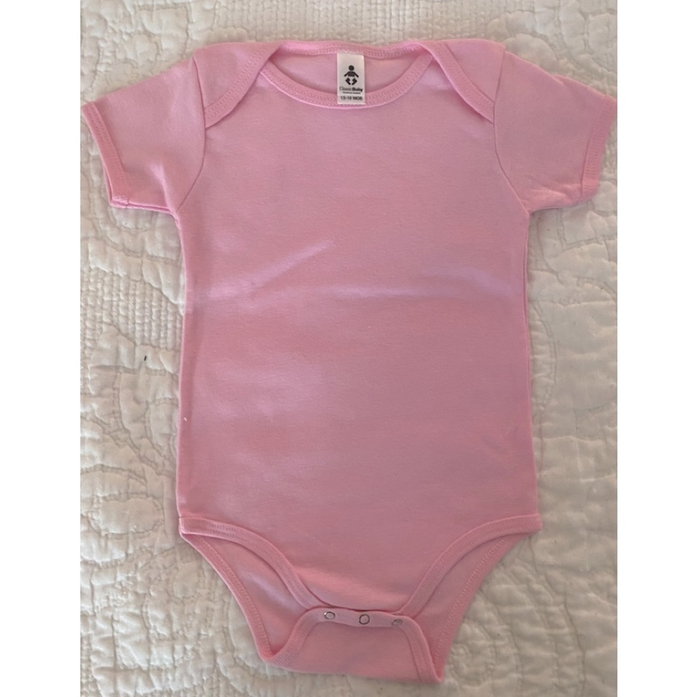 One piece - Cotton -Short Sleeve body suit